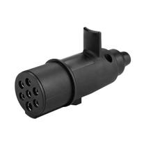 N tipo adaptador de reboque, conector para caminhão, plugue de reboque, 7 pinos, 24V