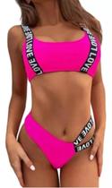 N0258-Biquíni Bikini Bojo Top Cropped Asa Delta Rosa Lançamento K6 N0258-Biquíni Bikini Bojo Top Cropped Asa Delta Rosa Lançamento K6