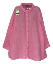 N0386-Camisa Blusa Social Feminina Elegante Luxo Lisa Evento N2423