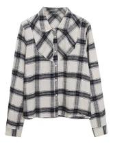 N1097-Camisa Xadrez Junina Abotoar Colarinho Festa Jn2713