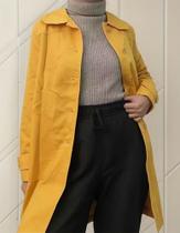 N1256-Blusa De Frio Sobretudo Feminino Luxo Elegante Inverno 318m