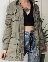 N1259-Blusa De Frio Feminina Jaqueta Parka Bolsos Inverno 624k N1259-Blusa De Frio Feminina Jaqueta Parka Bolsos Inverno 624k