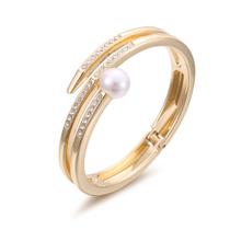 N1454- Pulseira Bracelete Luxo Feminino Cravejado 5JL1614 N1454- Pulseira Bracelete Luxo Feminino Cravejado 5JL1614