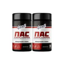 NAC 4well 600mg - 60 cápsulas - Combo 2 Potes NAC 4well 600mg - 60 cápsulas - Combo 2 Potes