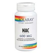 NAC 60 cápsulas da Solaray (pacote com 2)