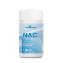 Nac 600mg 100 Cápsulas Premium L Cisteína, Selênio, Glicina Nac 600mg 100 Cápsulas Premium L Cisteína, Selênio, Glicina