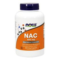 Nac 600mg (250 VCaps) Now Foods