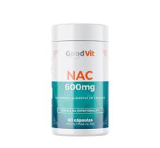Nac 600mg 60 Cápsulas Good Vit