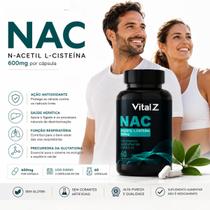 NAC 600mg 60 Cápsulas Vital Z NAC 600mg 60 Cápsulas Vital Z