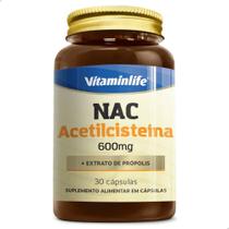 NAC 600mg 60 Cápsulas Vitaminlife