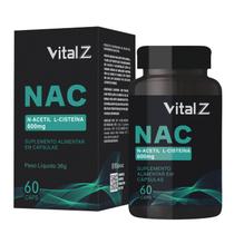 NAC 600mg Vital Z 60 Cápsulas NAC 600mg Vital Z 60 Cápsulas