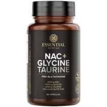 Nac + Glycine + Taurina - (90 Capsulas) - Essential Nutrition