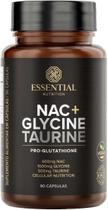 Nac + Glycine + Taurine - 90 Cápsulas - Essential Nutrition Nac + Glycine + Taurine - 90 Cápsulas - Essential Nutrition