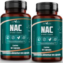 NAC N-Acetil L-Cisteína 2 Frascos