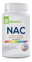 Nac N-acetilcisteína 60 Cápsulas Zero Açúcar - Bio Nac N-acetilcisteína 60 Cápsulas Zero Açúcar - Bio