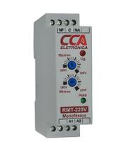 NACIONALCCA Relé Monitor de Tensão 220Vca - Ajuste Mínimo (180V~220V) - Máximo (220V~260V)