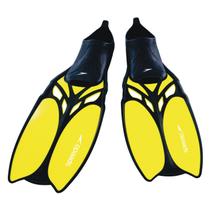Nadadeira Pé de Pato Speedo Laguna Fin para Mergulho Livre Amarelo