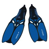 Nadadeira Pé de Pato Speedo Laguna Fin para Mergulho Livre Azul