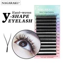 Nagaraku Cilios para Volume Brasileiro D 08mm Y-Shape Eyelashes