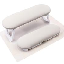 Nail Arm Rest SUBAY em couro PU dobrável para unhas de acrílico