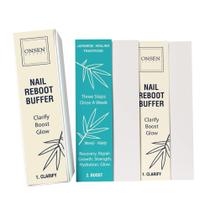 Nail Buffer Block Onsen Ultimate Shine com pacote de 6 almofadas