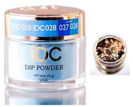 Nail Dip Powder Daisy DND DC Blues & Greens 45g Copen Blue