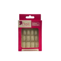 Nail Encanto Unhas Postiças Natural 24Un