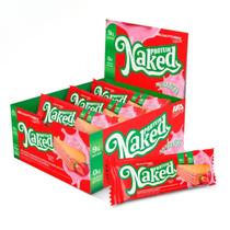 Naked Protein Caixa Com 12 Unidades de 40g Morango Adaptogen Naked Protein Caixa Com 12 Unidades de 40g Morango Adaptogen