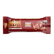 Naked Wafer 4g de Proteína Sabor Cinnamon Zero Açúcar 26g