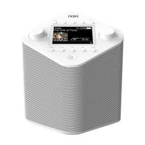 Naki Pulse - Reprodutor de Música Kosher por Streaming Online (Branco) com Caixa de Som Única de 5W, Base de Borracha Antiderrapante e Bluetooth