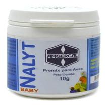 Nalyt Baby 10G - Amgercal - Vitamina Filhotes De Pássaros