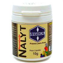 Nalyt Reprodução 10g Amgercal Suplemento Para Aves Pássaros