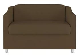Namoradeira Bia Decorativa Reforçada Recepção Clínica Salão Sala de Estar Suede