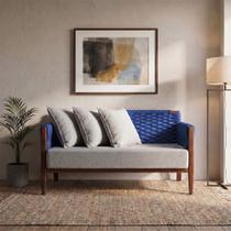 Namoradeira Confortavel Ideal para Sala Quarto ou Escritorio Azul Poesia Namoradeira Confortavel Ideal para Sala Quarto ou Escritorio Azul Poesia