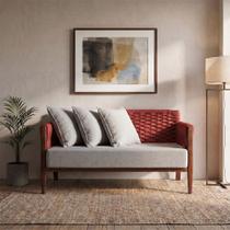 Namoradeira Estilo Sofisticado Conforto Premium Terracota Poesia Namoradeira Estilo Sofisticado Conforto Premium Terracota Poesia