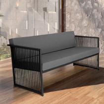 Namoradeira Santiago em Aço e Corda Náutica