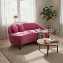Namoradeira Sofá Feijão Moscou 150cm Orgânica Suede Namoradeira Sofá Feijão Moscou 150cm Orgânica Suede