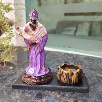 Nanã Buruquê Porta Vela Orixá Umbanda Candomblé Axé 15 cm