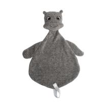 Naninha Algodão Bebê Hipopótamo Baby Pil C/ Prendedor