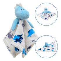 Naninha Bebê DInossauro Antialérgico com Prendedor Chupeta