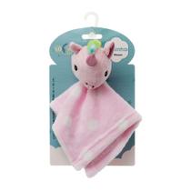 Naninha Bebê Infantil Bichinho Pelúcio Recém Nascido Menino Menina Paninho Enxoval Rosa Azul Mantinha - Loani