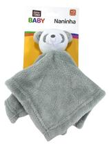 Naninha bichinhos em plush Fofinha quentinha soninho bebê menino menina 27cm x 27cm
