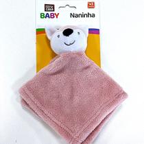 Naninha Bichinhos Em Plush Fofinha Quentinha Soninho Do Bebê Cor Menina