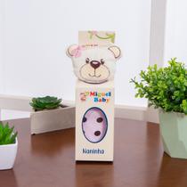 Naninha com Bichinho de Pelúcia Ursinha Bebê Porta Chupeta