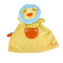 Naninha com Carinha Leãozinho Amarelo Multifunções Zip Toys Naninha com Carinha Leãozinho Amarelo Multifunções Zip Toys