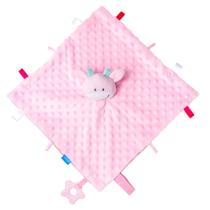 Naninha Com Mordedor Para Bebê Conforto e Aconchego Rosa