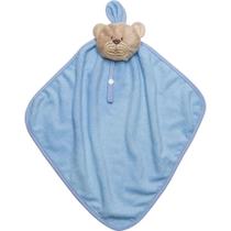 Naninha com Pelúcia e Prendedor de Chupeta Bambi Azul