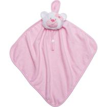 Naninha com Pelúcia e Prendedor de Chupeta Bambi Rosa