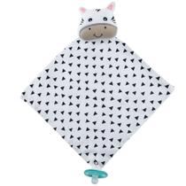 Naninha com Prendedor de Chupeta Bichinho Pelúcia Bebê Menina Menino