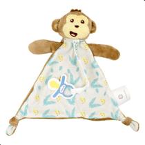 Naninha Com Prendedor De Chupeta e Bichinho Masculino Pimpolho